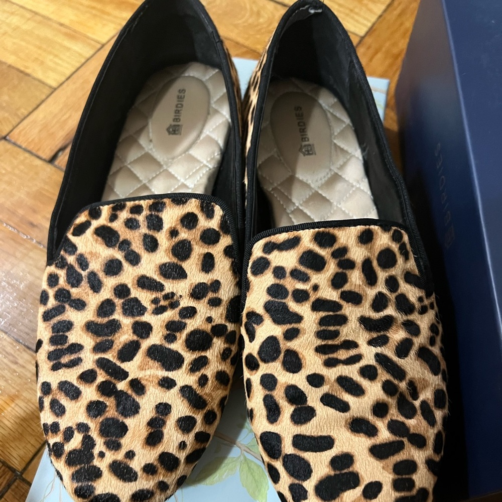 Birdies shoes "the starling" - cheetah size 9.